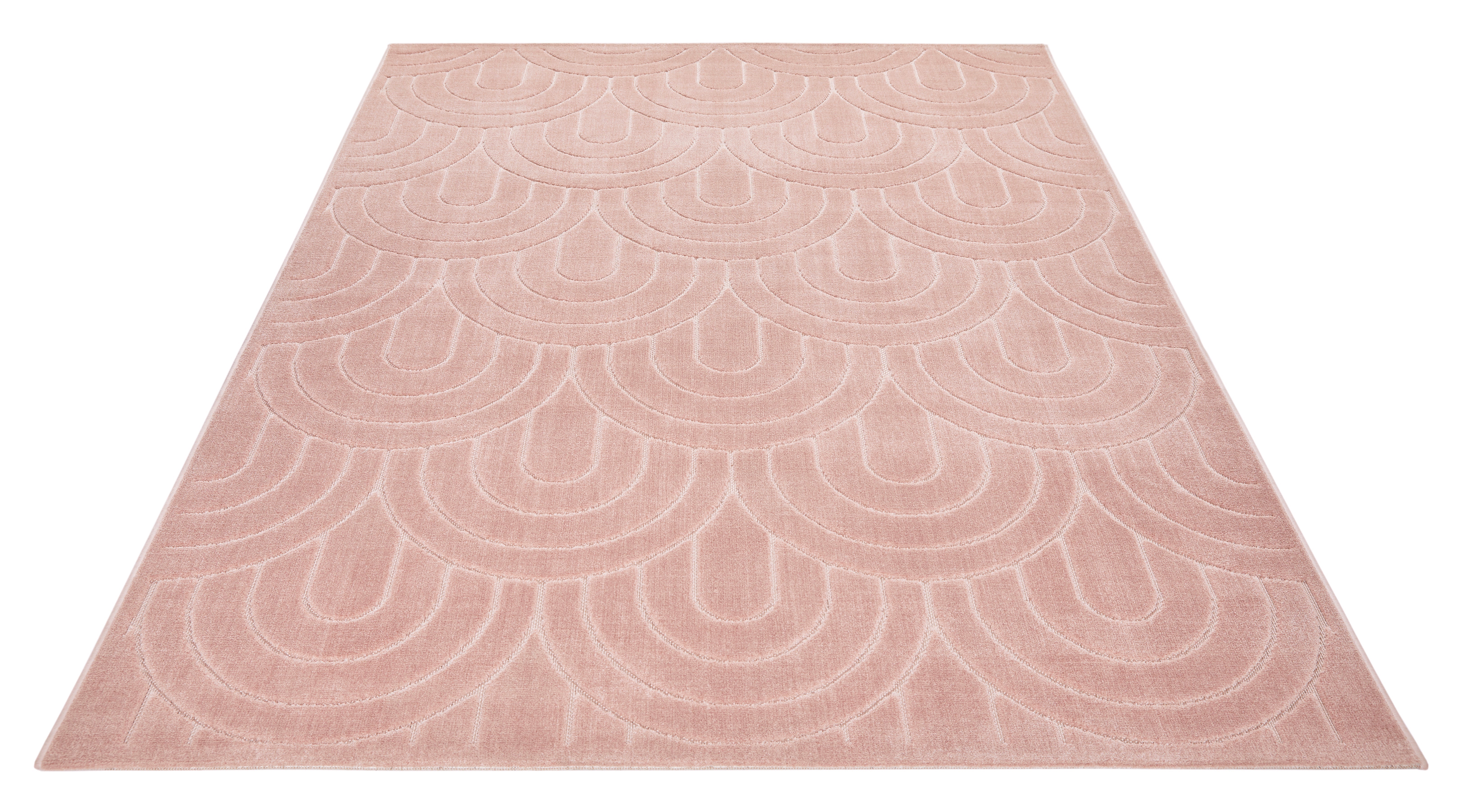 Concept Looms Maze MAZ103 Dusty Pink Large Rectangle Rug